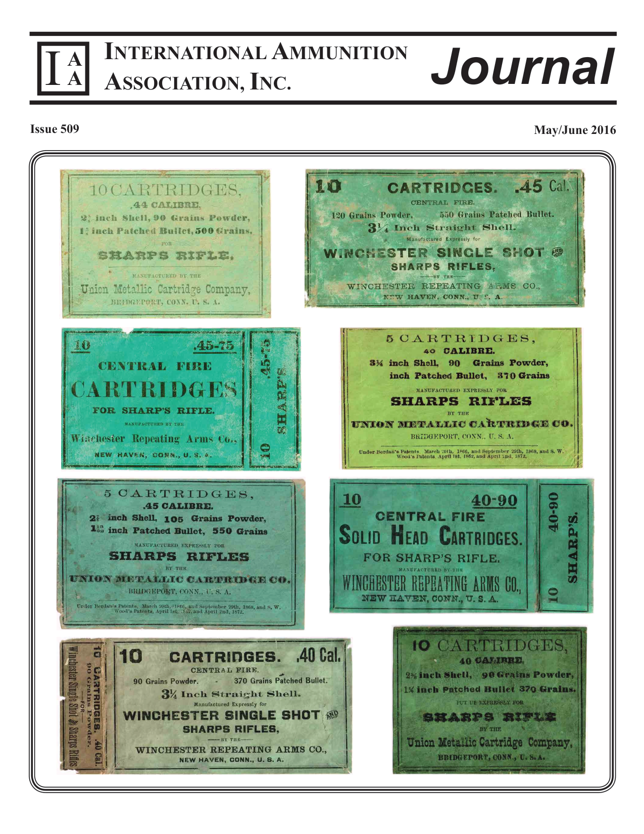 Cover of Issue 509 - May/June 2016