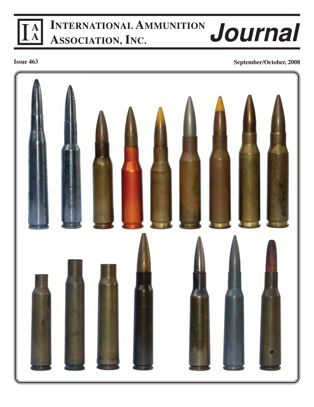 Cover of Issue 463 - September/October 2008
