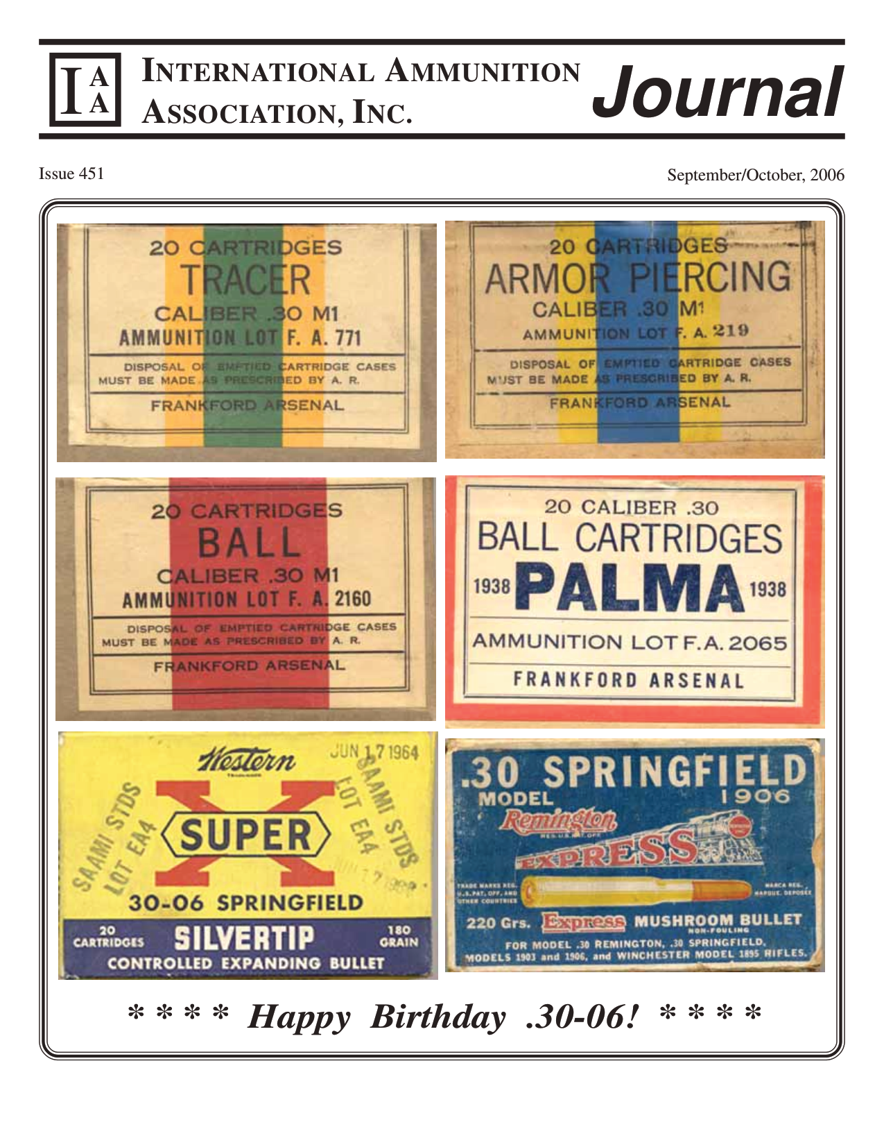 Cover of Issue 451 - September/October 2006