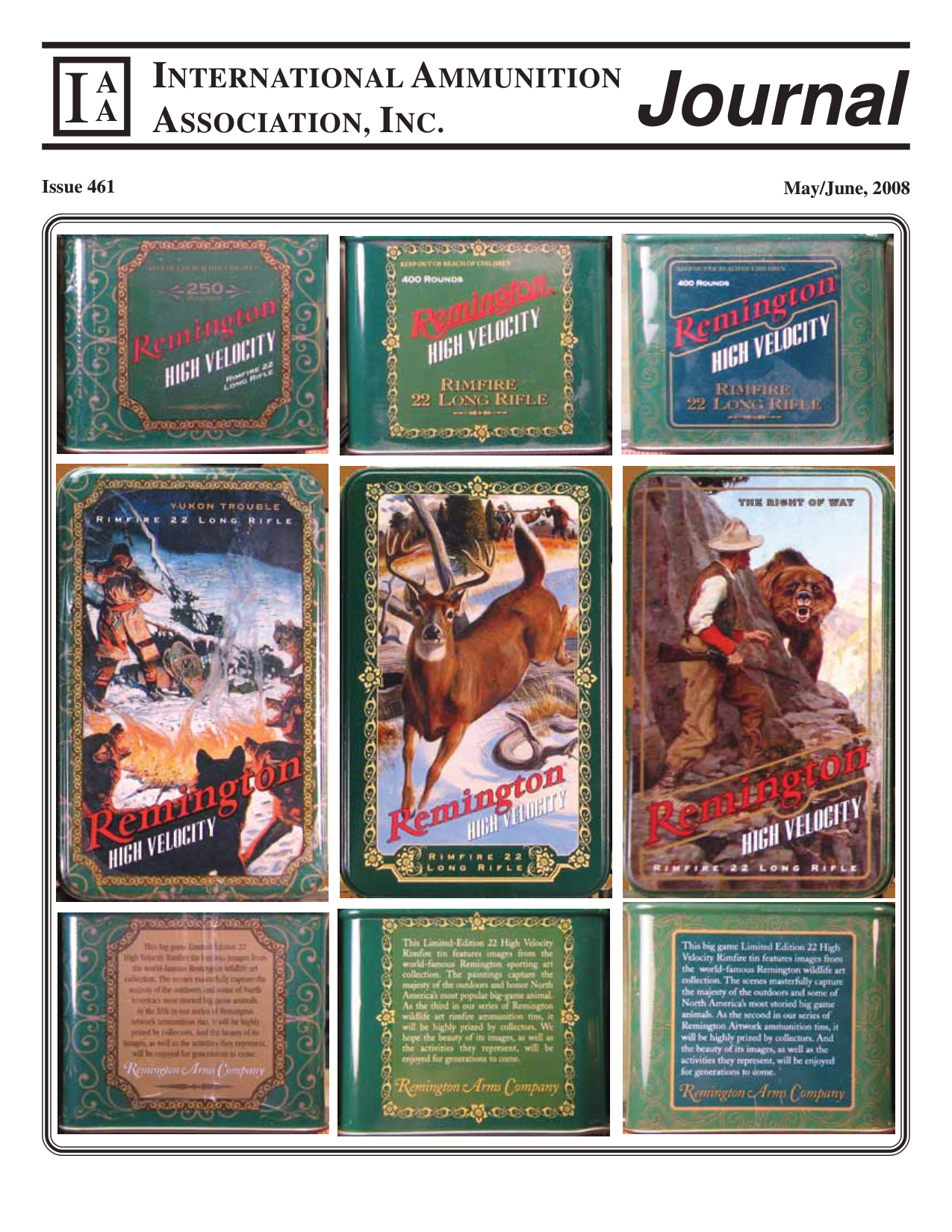 Cover of Issue 461 - May/June 2008