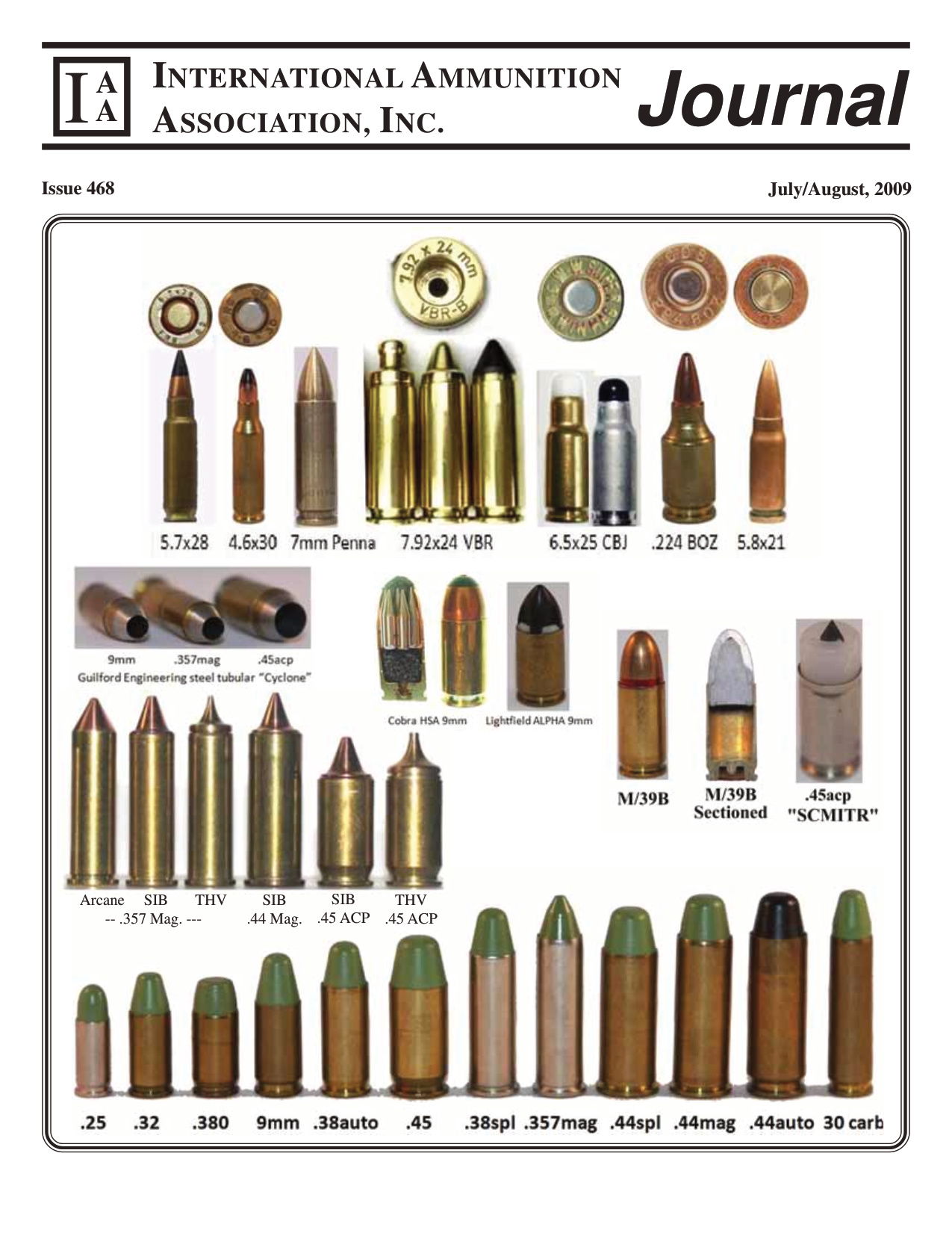 Cover of Issue 468 - July/August 2009