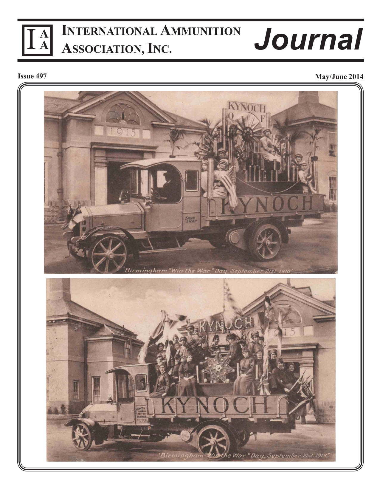 Cover of Issue 497 - May/June 2014