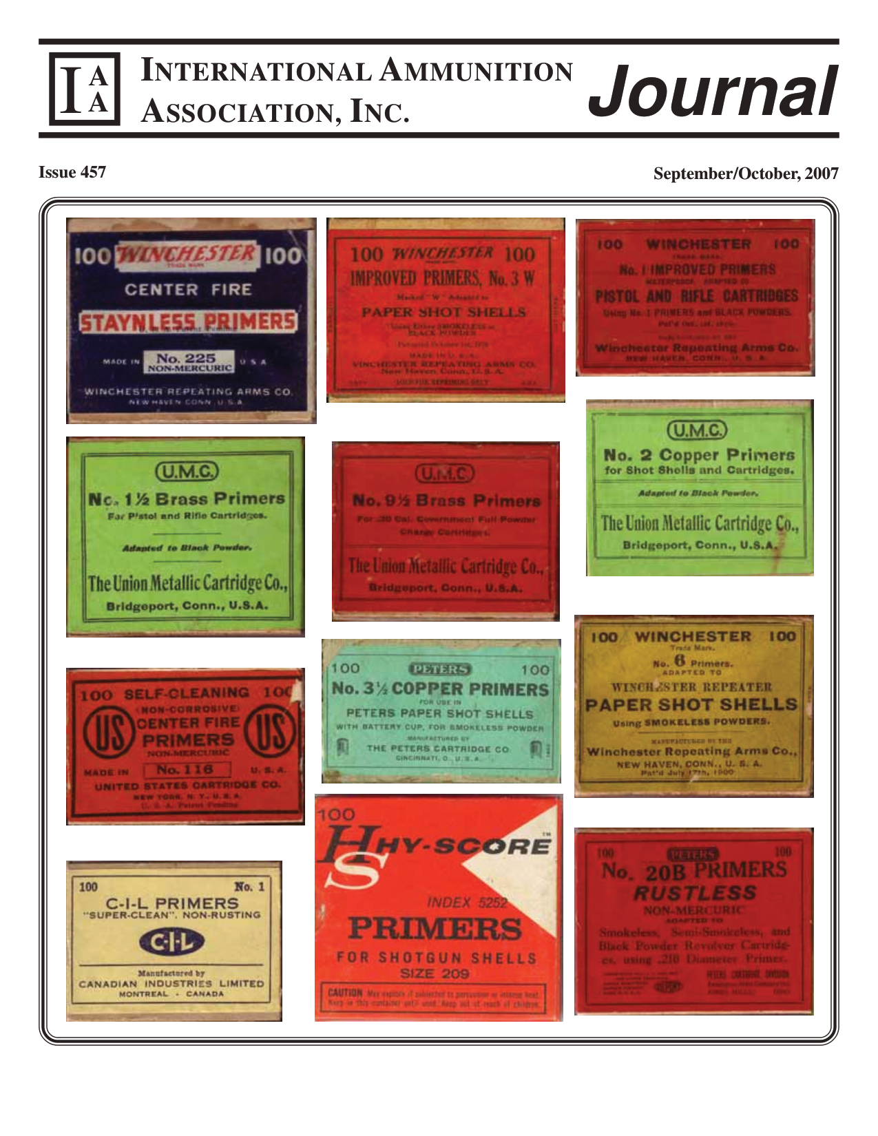 Cover of Issue 457 - September/October 2007