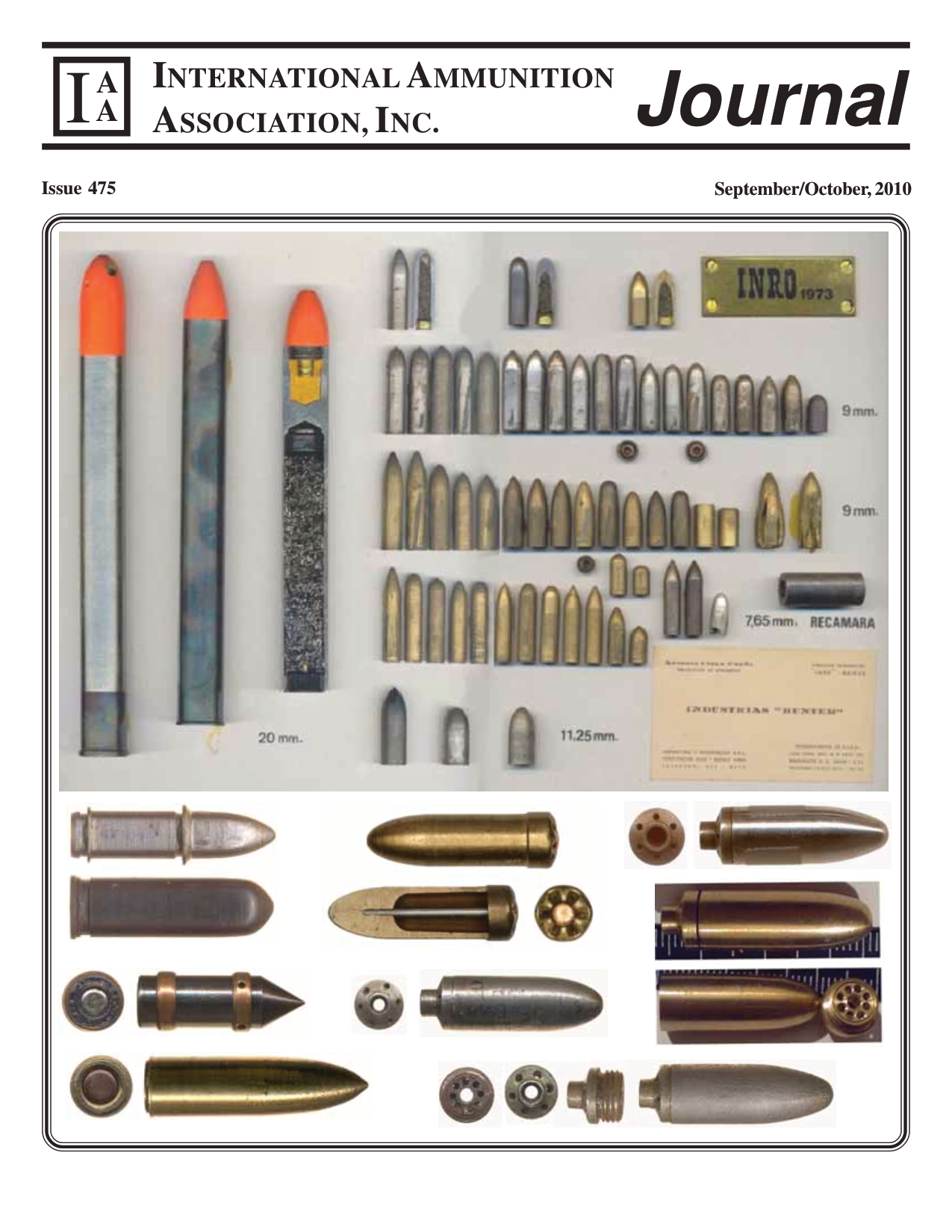 Cover of Issue 475 - September/October 2010