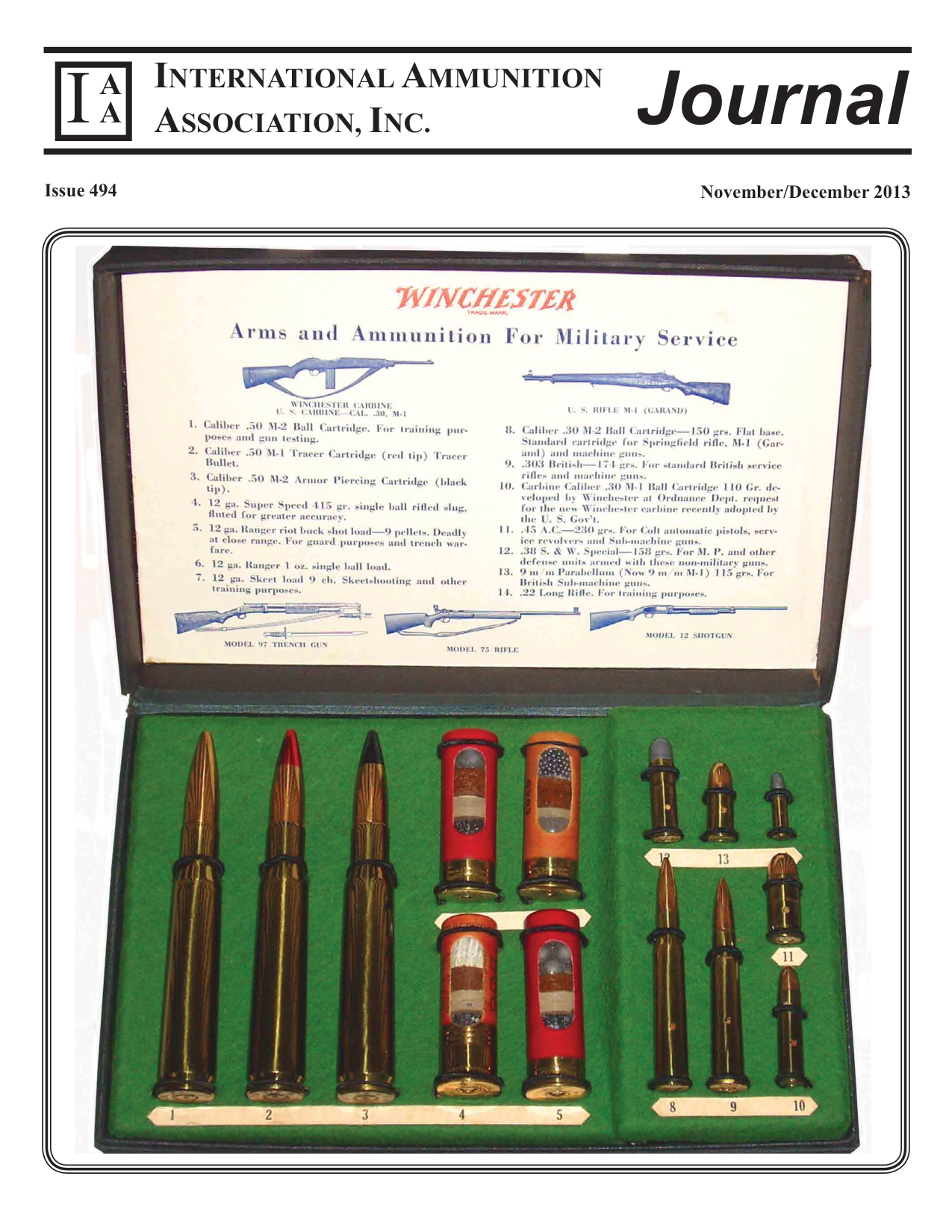 Cover of Issue 494 - November/December 2013