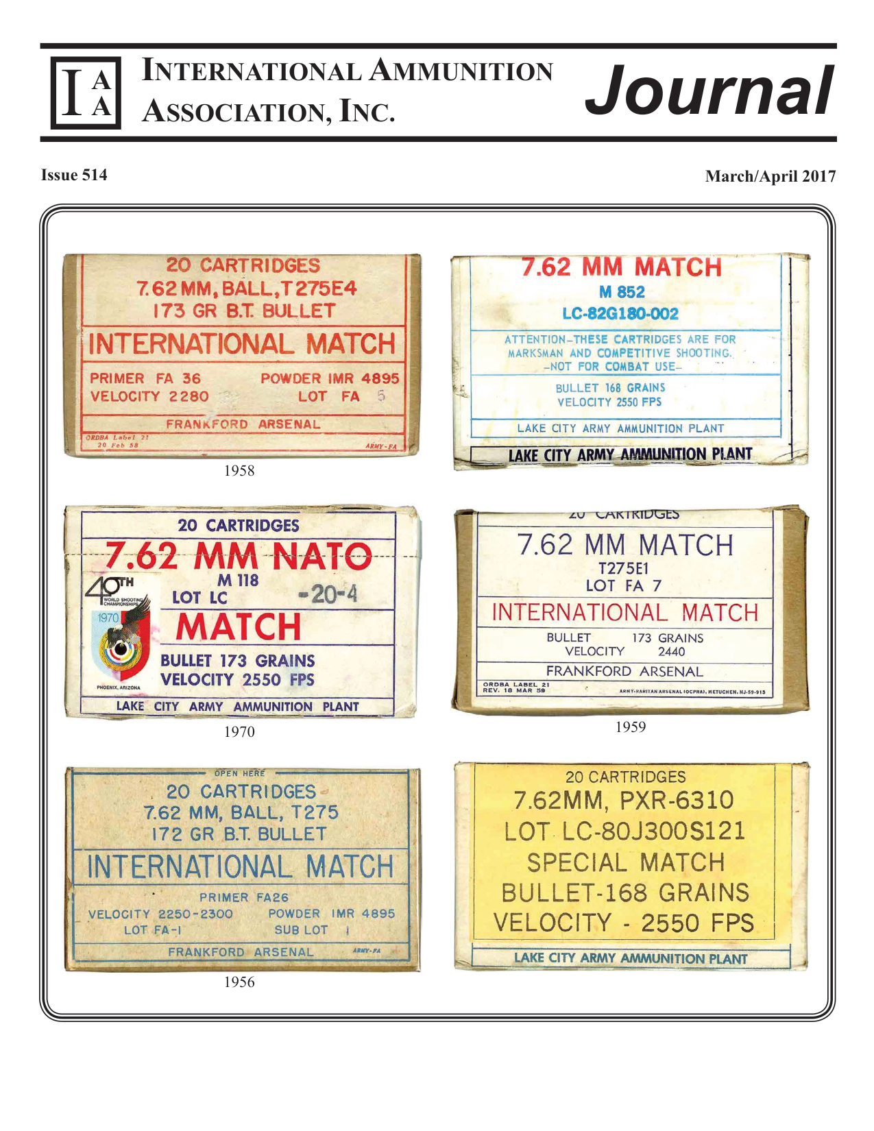 Cover of Issue 514 - March/April 2017